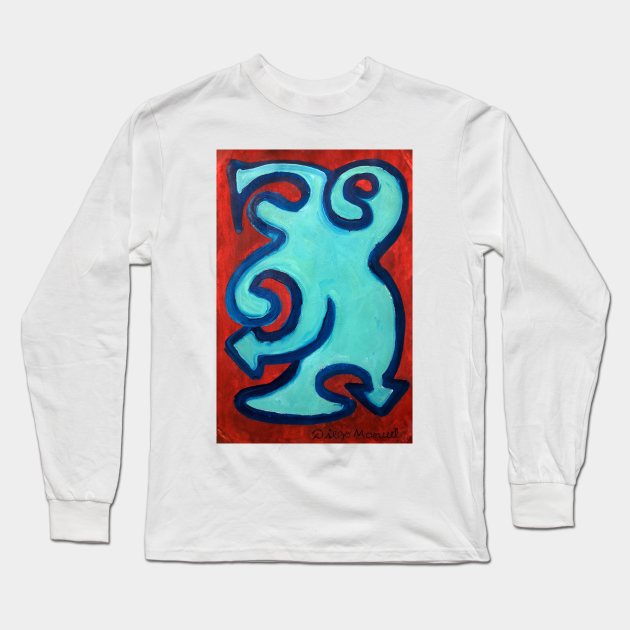 Celestial Shape Long Sleeve T-Shirt by diegomanuel